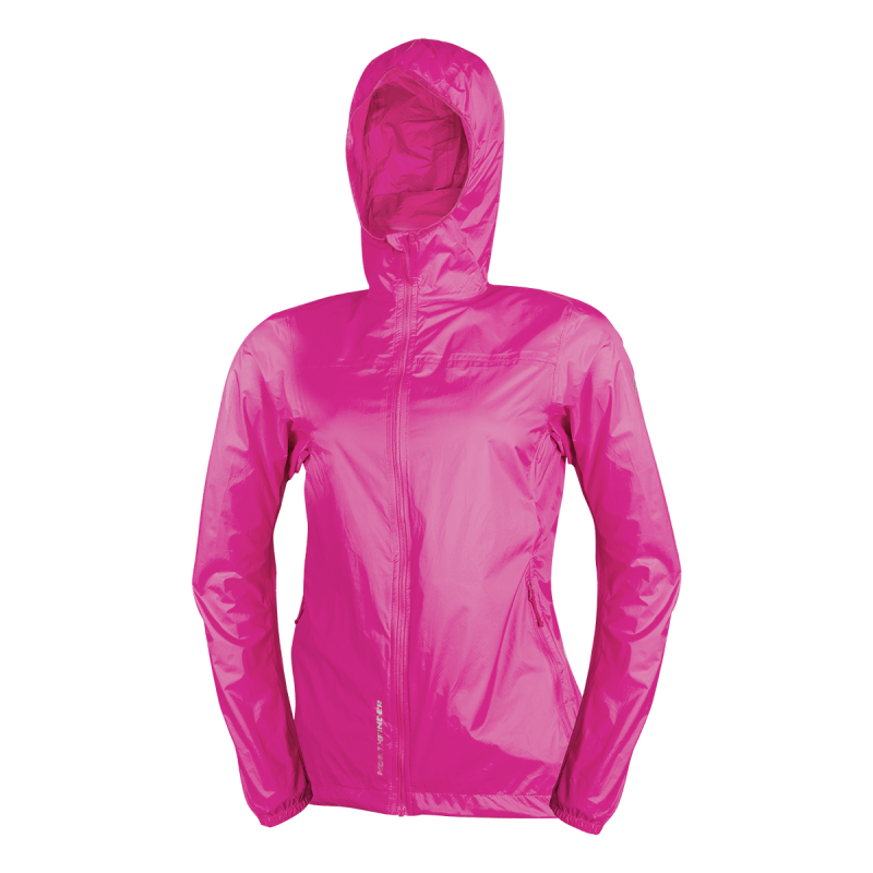 Dámska nepremokavá bunda Northfinder Northcover  zbaliteľná 2L ružová M