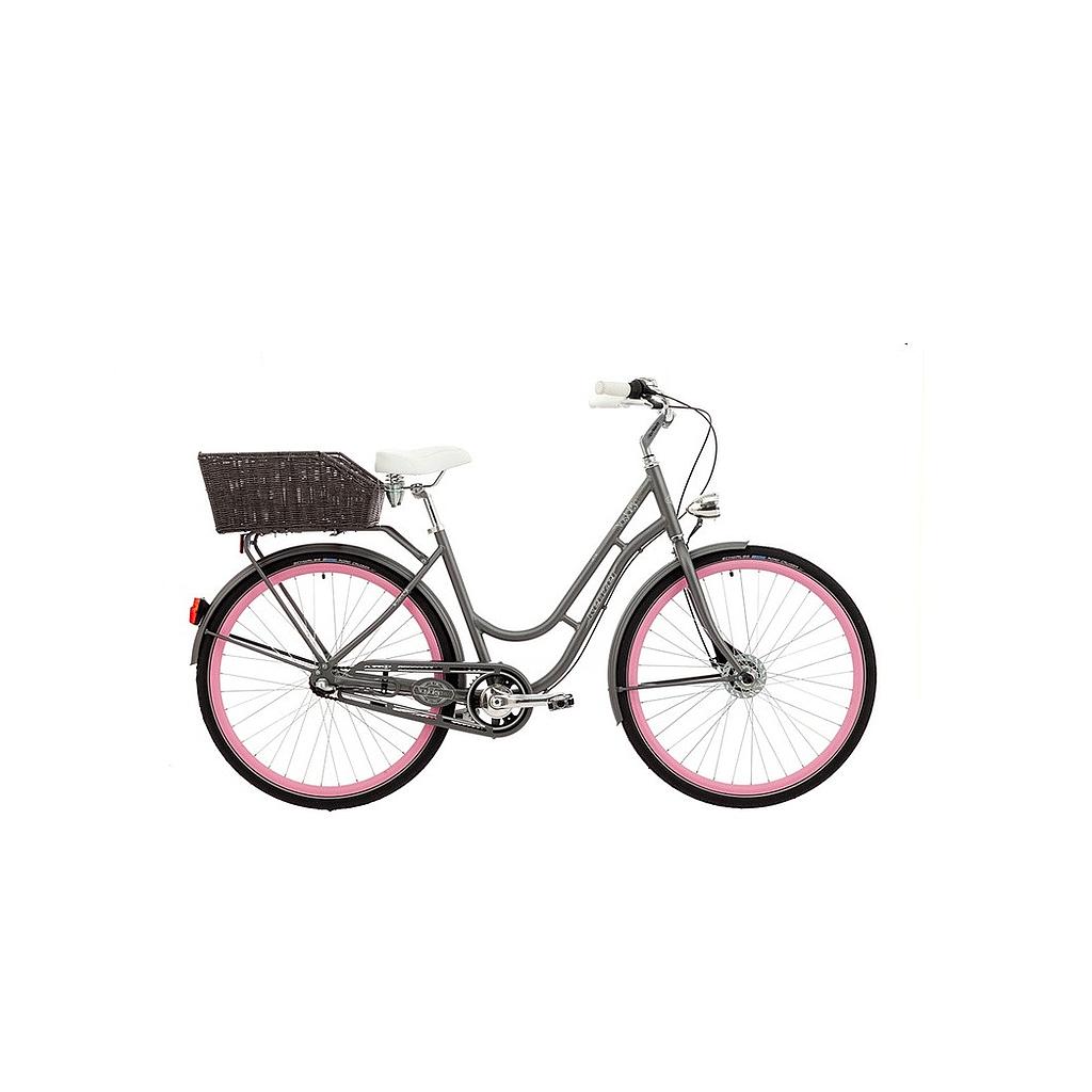 Bicykel Kenzel Nostalgic DeLuxe 28&quot; nexus sivý